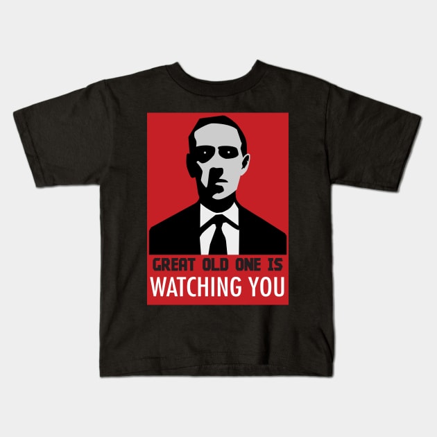 Great Old one is watching you! Kids T-Shirt by AlexMill